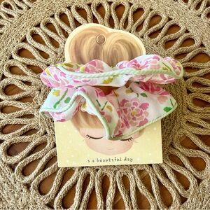 Floral Hair Scrunchie
